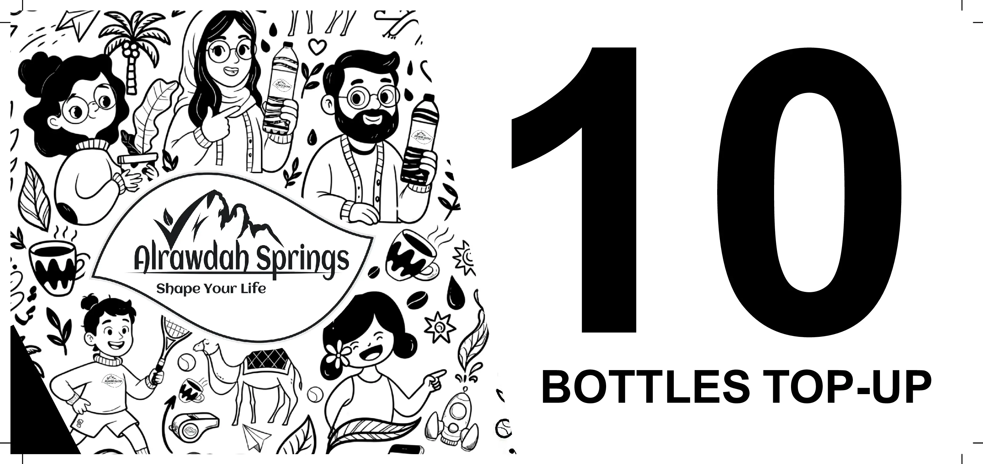 Starter Package - 11 5-Gallon Bottles